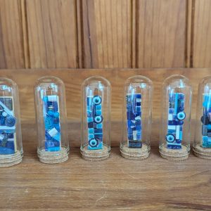 Totem bleu foncé